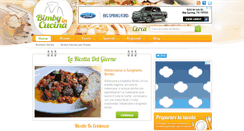 Desktop Screenshot of bimbyincucina.it